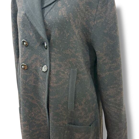 Vintage Sonia Rykiel Size L (40) Wool + Angora Cardigan Coatigan - Made in Italy - Picture 5 of 11